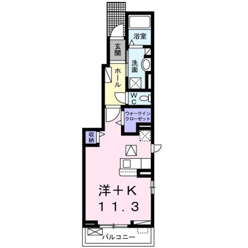 間取図 クローバー