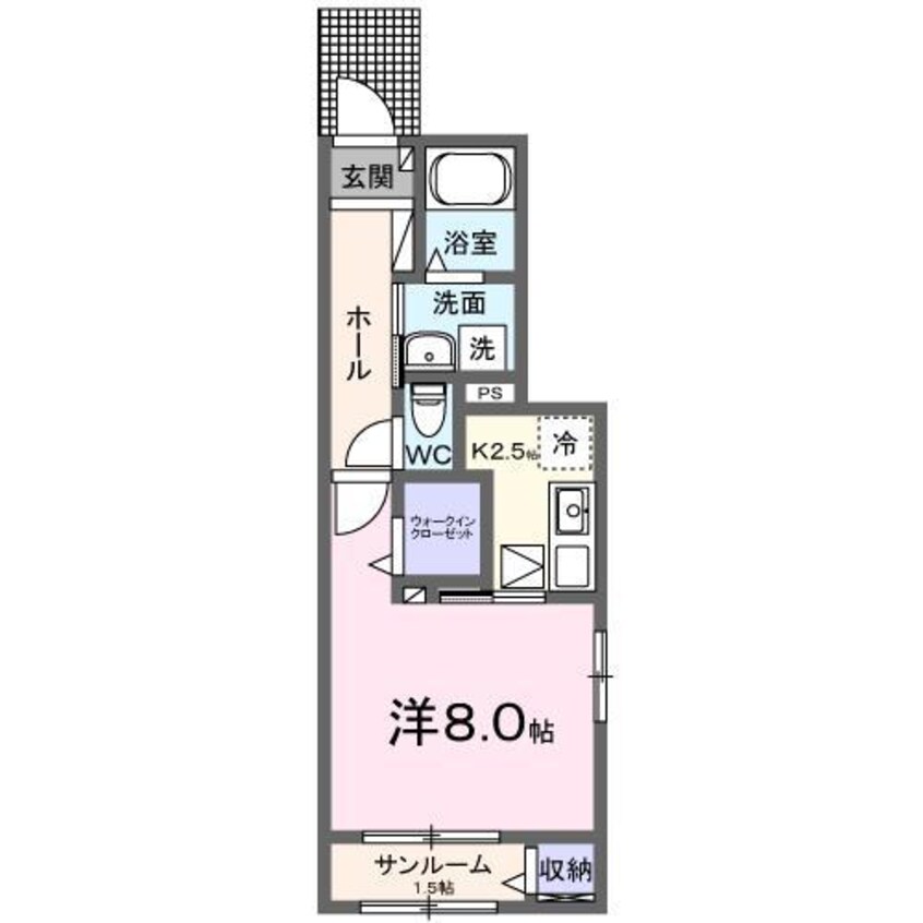 間取図 アイウィングⅡ