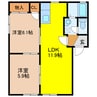 アステルＡ 2LDKの間取り