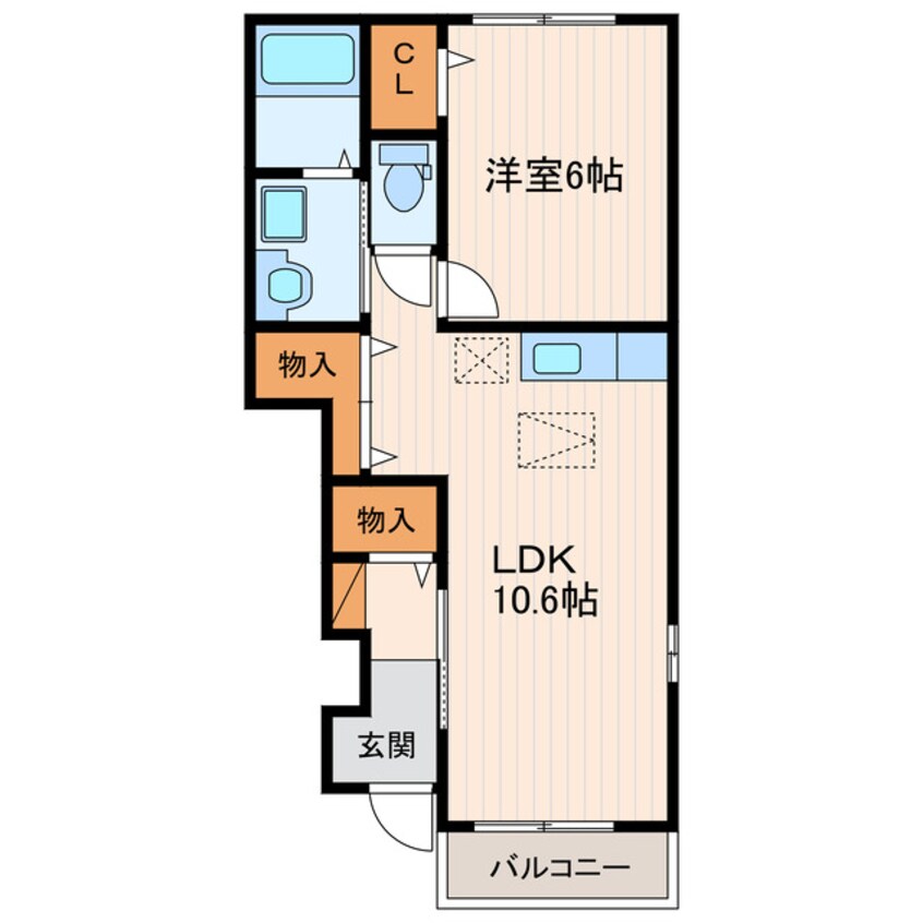 間取図 天竜浜名湖鉄道<天浜線>/西掛川駅 徒歩10分 1階 築10年