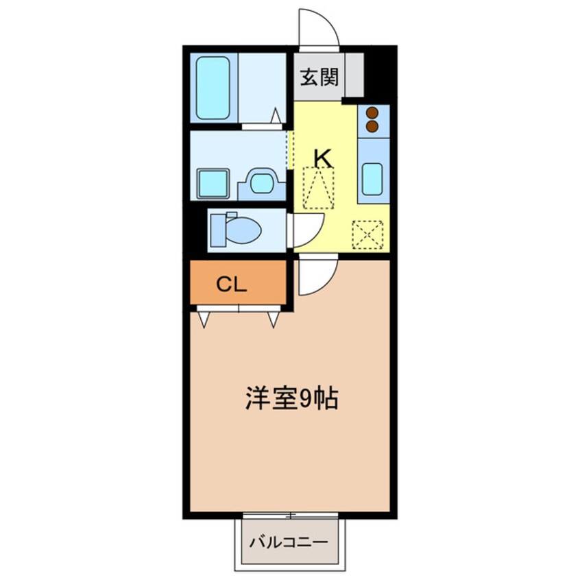 間取図 東海道本線/菊川駅 バス17分平田本町下車:停歩2分 1階 築19年