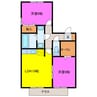 ブランシェ　Ａ 2LDKの間取り