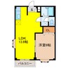 エルディムおおすみＡ 1LDKの間取り