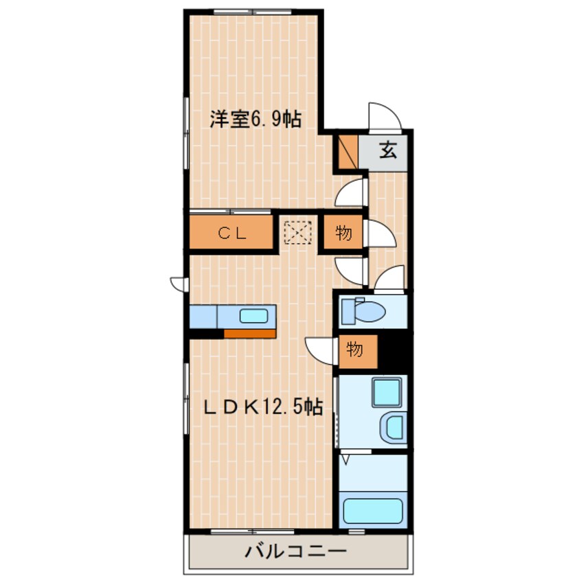 間取図 グリーンヒル