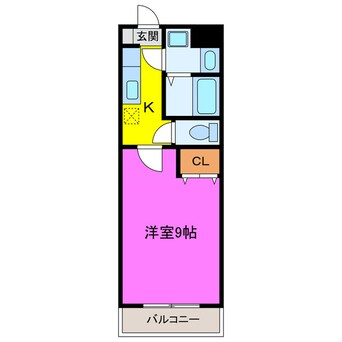 間取図 ルースヤハタ