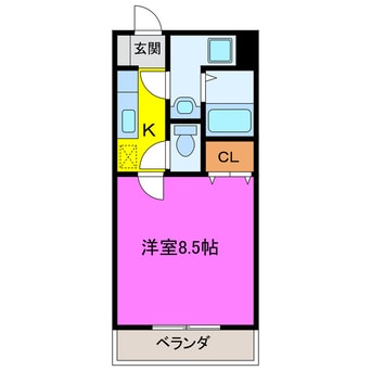 間取図 ｂｅ－ｆｕｌｌ　Ⅰ