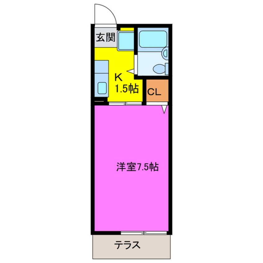 間取図 東海道本線/掛川駅 バス8分西山口小学校下車:停歩9分 1階 築30年