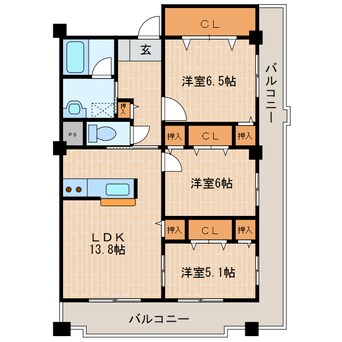 間取図 グライス武藤