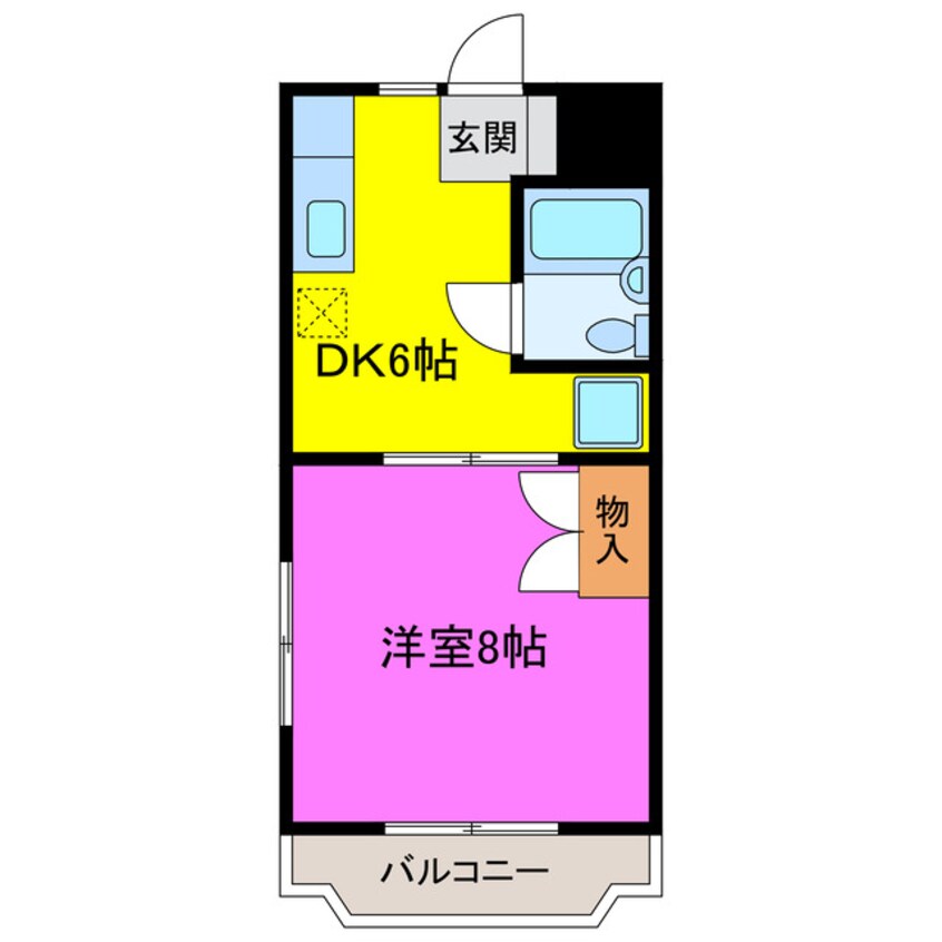 間取図 東海道本線/掛川駅 車移動　4分1.5km 2階 築29年