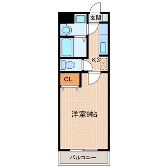 間取図 天竜浜名湖鉄道<天浜線>/西掛川駅 徒歩12分 2階 築18年