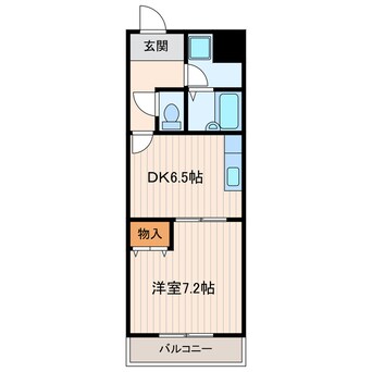 間取図 東海道本線/掛川駅 徒歩10分 5階 築17年