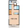 リリアーレ 1Rの間取り