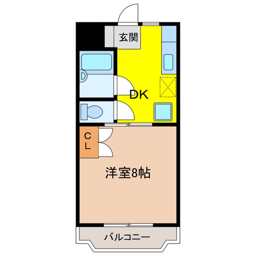 間取図 東海道本線/掛川駅 徒歩10分 2階 築29年