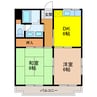 掛川市市街地循環バス(北回り）/天王町西 徒歩2分 1階 築29年 2DKの間取り