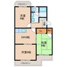 東海道本線/掛川駅 徒歩3分 2階 築29年 3DKの間取り