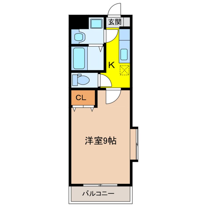 間取図 東海道本線/愛野駅 徒歩20分 2階 築21年