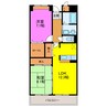 東海道本線/愛野駅 徒歩2分 2階 築21年 2LDKの間取り