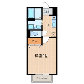 間取図 パークハウスヴェルデＡ