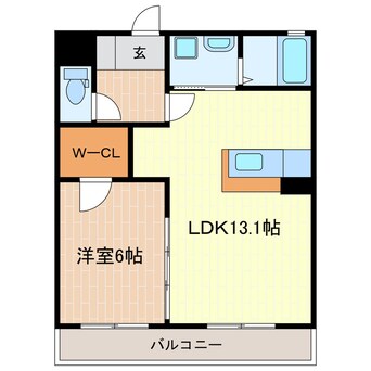 間取図 東海道本線/愛野駅 車移動　7分1.9km 2階 築15年