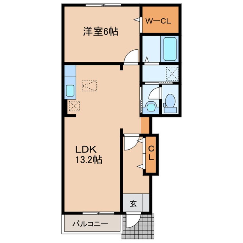 間取図 メイプル・アイ