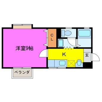 間取図 ベルロード鈴由