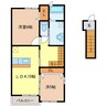 東海道本線/袋井駅 バス:24分:停歩4分 1階 築18年 2LDKの間取り