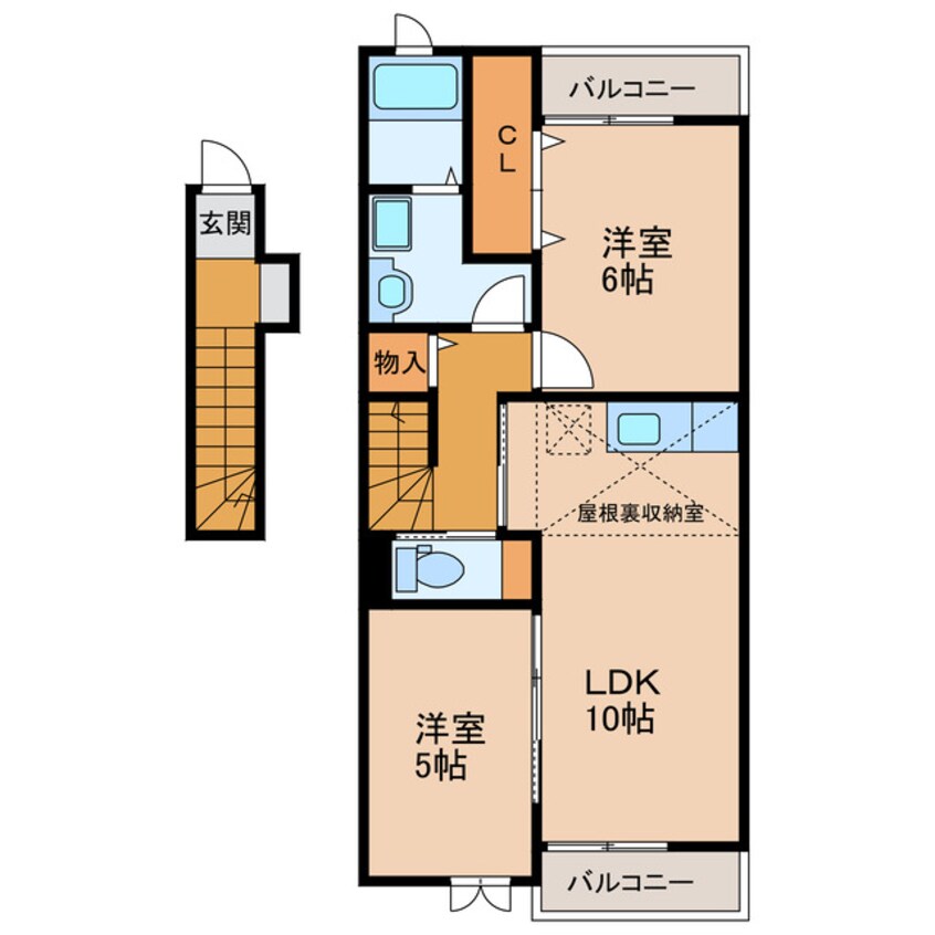 間取図 エスポワール