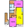 プリムローズ 2LDKの間取り