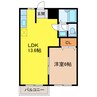スマイルジョイ 1LDKの間取り
