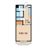 Ｆａｃｅ　Ｔ 1DKの間取り