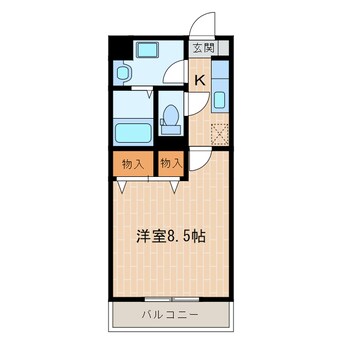 間取図 東海道本線/掛川駅 バス8分西山口小学校下車:停歩7分 4階 築20年