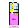 Ｓｈｉｂｕｙａ一番館 1Kの間取り