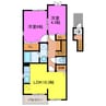 Ｋｓ　Ｃｅｎｔｒａｌ　Ⅱ 2LDKの間取り