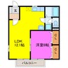 アーバン 1LDKの間取り
