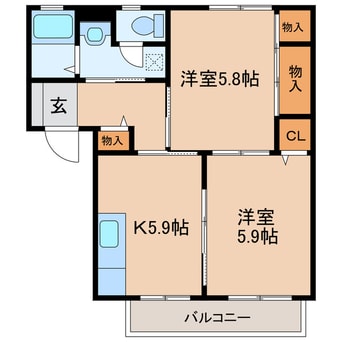 間取図 ブリーズ柳