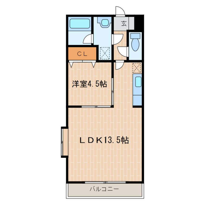 間取図 Ｌｏｂｅｌｉａ