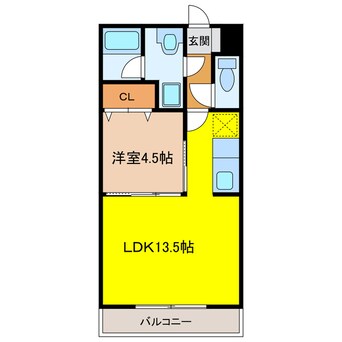 間取図 東海道本線/掛川駅 車移動　11分3.5km 2階 築14年