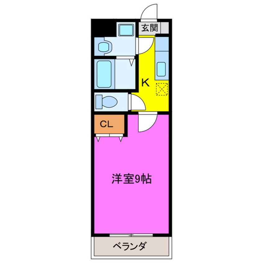 間取図 東海道本線/掛川駅 徒歩30分 5階 築17年