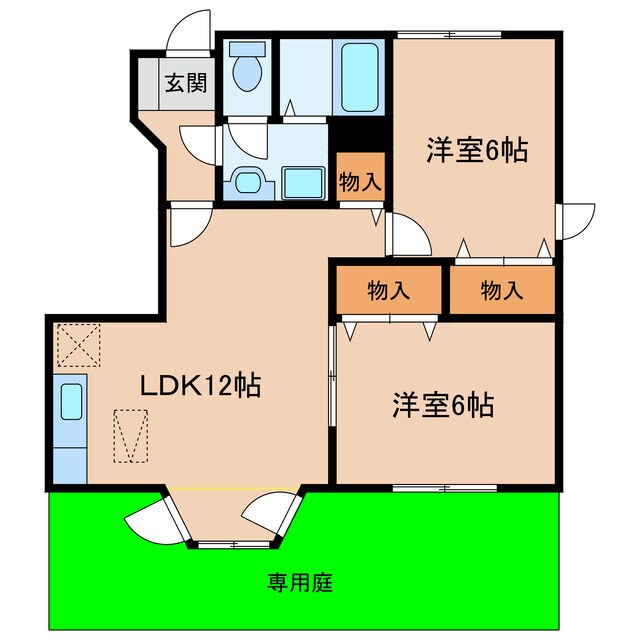 間取り図 ソレアードⅠ