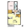 チェリーハウス 1LDKの間取り