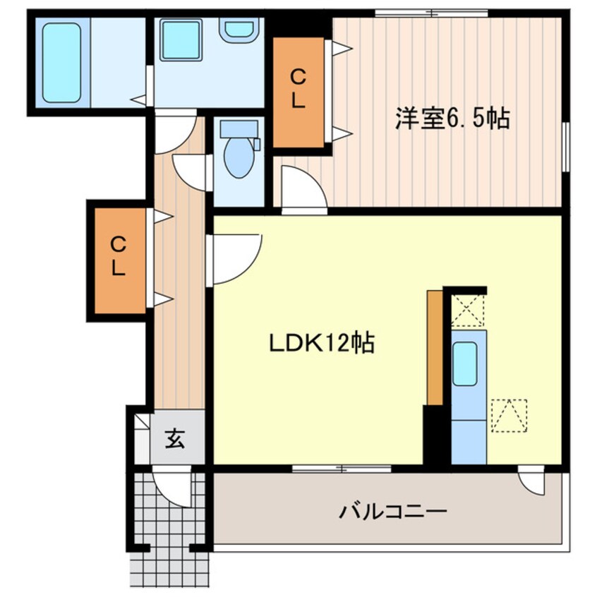 間取図 東海道本線/菊川駅 バス16分平田下車:停歩5分 1階 築16年