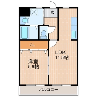 間取図 アモリールⅠ