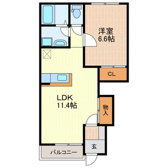 間取図 アヴァンティ