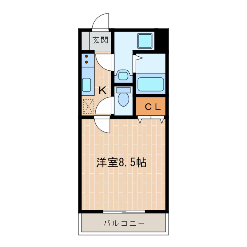 間取図 東海道本線/掛川駅 車移動　8分2.6km 1階 築17年