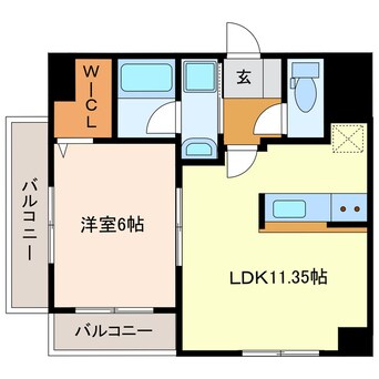 間取図 東海道本線/掛川駅 徒歩8分 2階 築12年