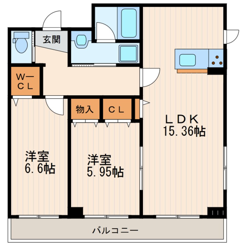 間取図 レガーロ掛川