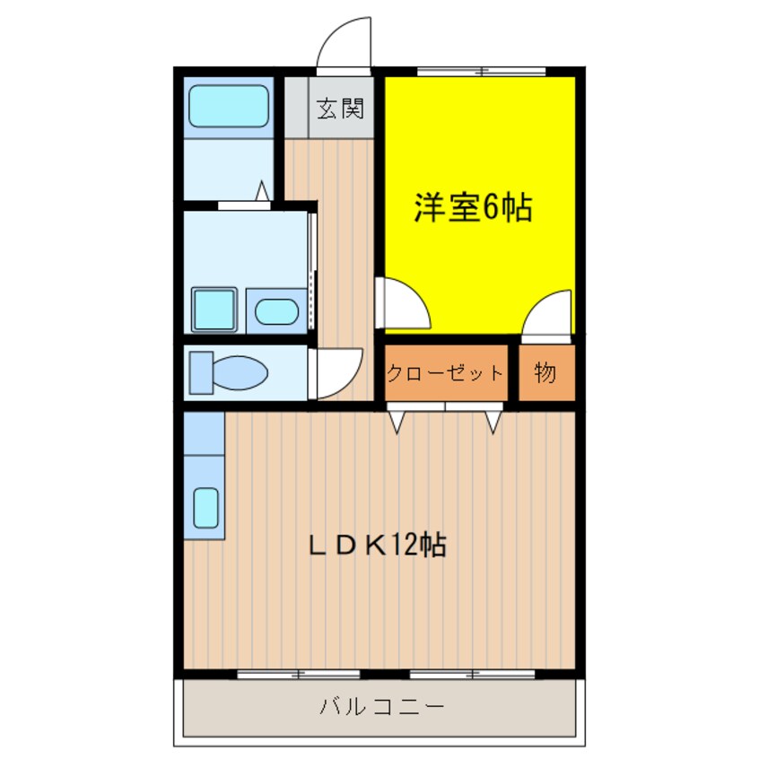 間取図 天竜浜名湖鉄道<天浜線>/西掛川駅 徒歩12分 2階 築24年