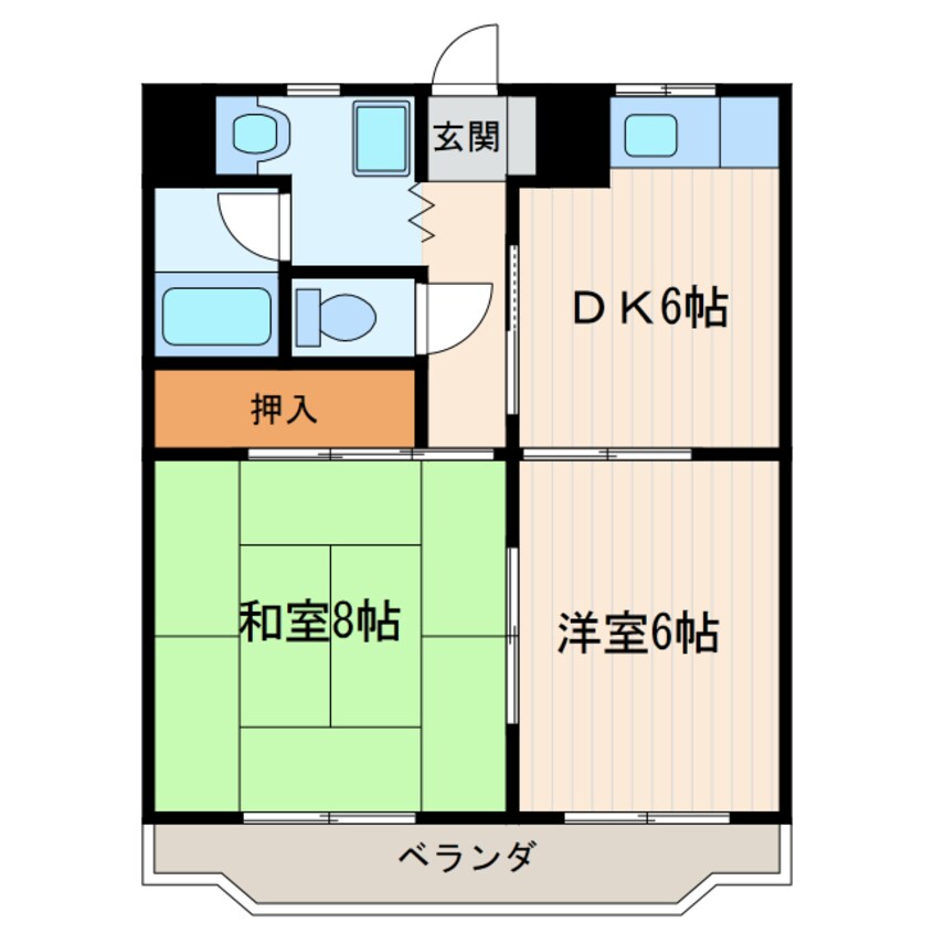 間取図 オズハウス２