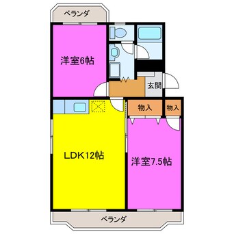 間取図 オズハウス６