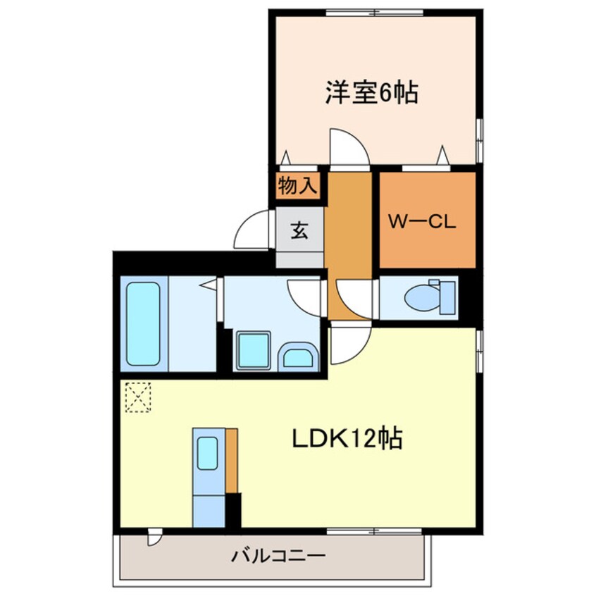 間取図 東海道本線/愛野駅 徒歩15分 1階 築16年